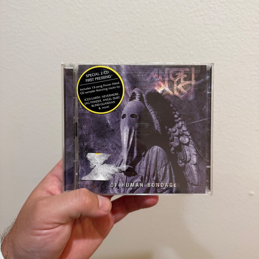 Angel Dust Of Human Bondage 2-CD First Pressing 2002 Century Media Power Metal